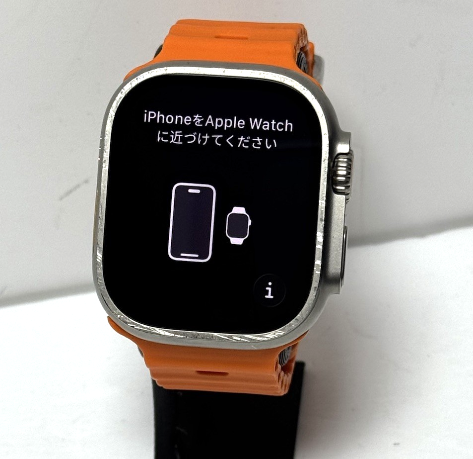 Apple Watch Ultra 2 49mm GPS+Cell Titanium Case/Orange Band #1