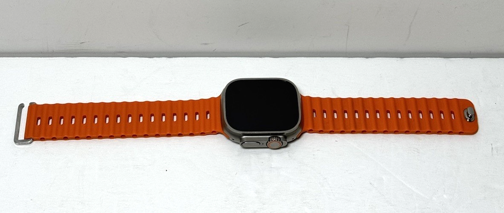 Apple Watch Ultra 2 49mm GPS+Cell Titanium Case/Orange Band #2