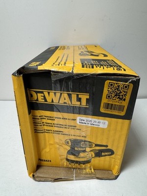 DeWalt DWE6423 5" Variable Speed Random Orbit Sander -New Sealed #3