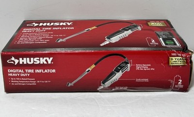 Husky Heavy Duty Digital Tire Inflator 1003145153-New Sealed #3