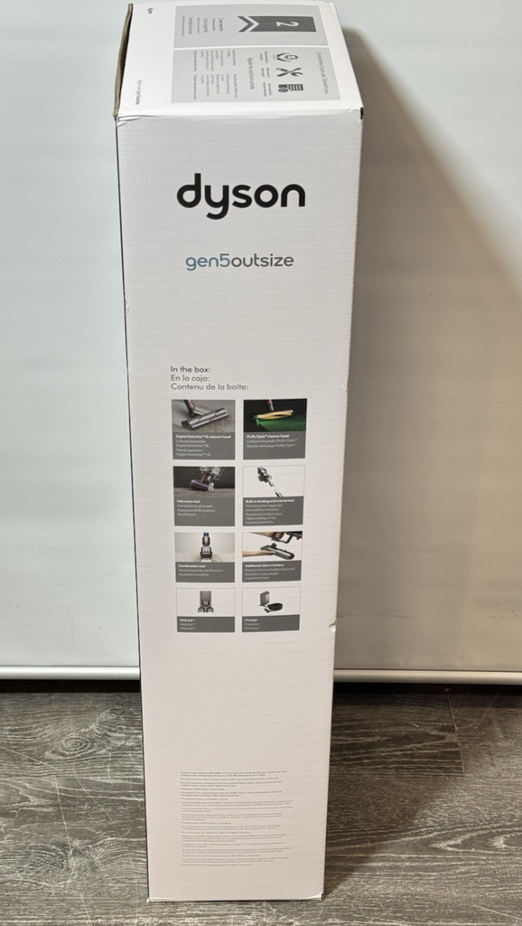 Dyson Gen5outsize Cordless Vacuum with 8 accessories -Nickel/Blue-New Sealed #4