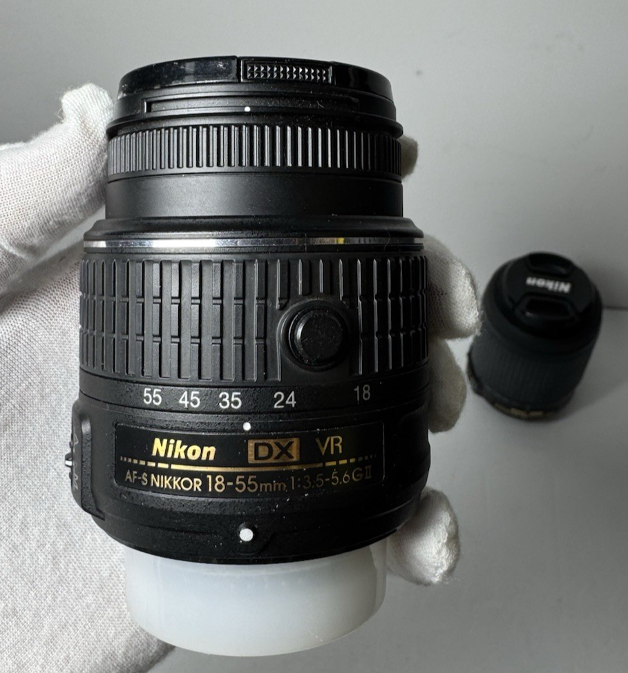 Nikon D3300 24.2MP DSLR Camera Kit w/ 18-55mm VR & 55-200mm Lens #2