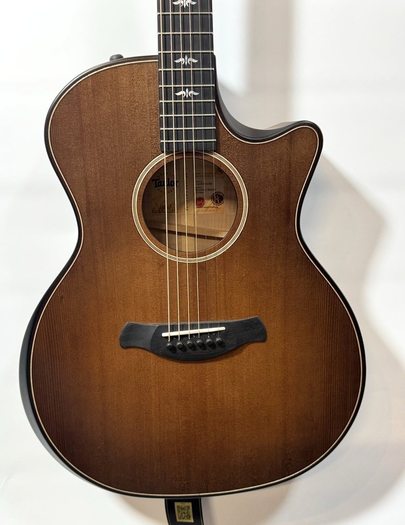 Taylor 614ce Builder’s Edition WHB V-Class Acoustic Electric – Demo Mint w/ Case #4