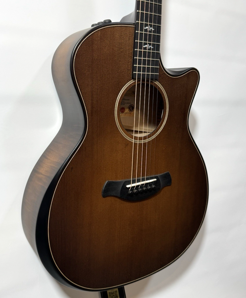 Taylor 614ce Builder’s Edition WHB V-Class Acoustic Electric – Demo Mint w/ Case #6