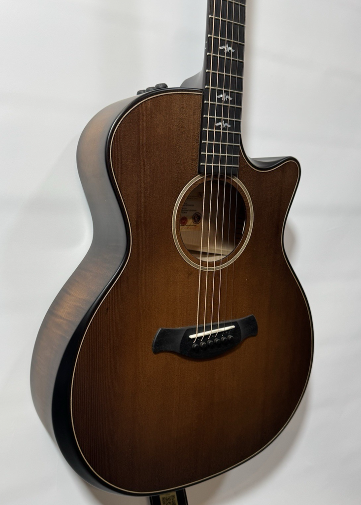 Taylor 614ce Builder’s Edition WHB V-Class Acoustic Electric – Demo Mint w/ Case #7