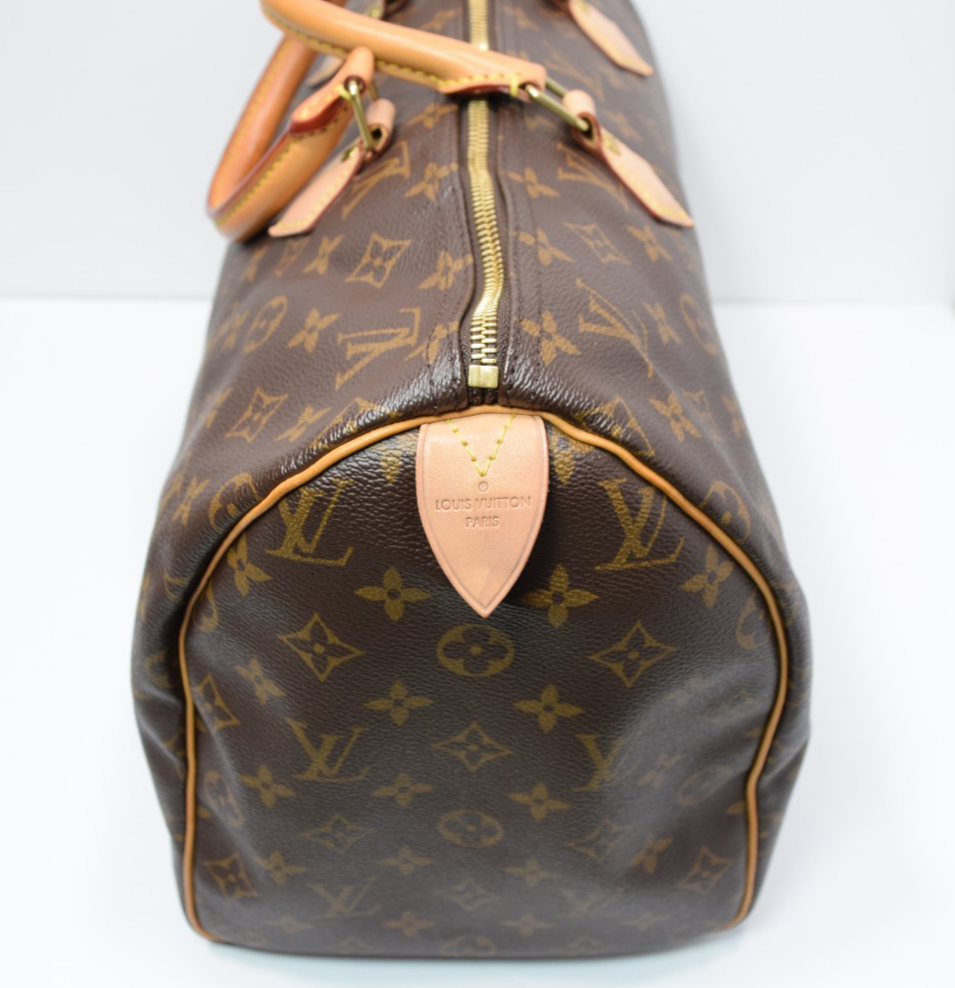 Louis Vuitton Speedy 40 Monogram Canvas Handbag SD2169 #9