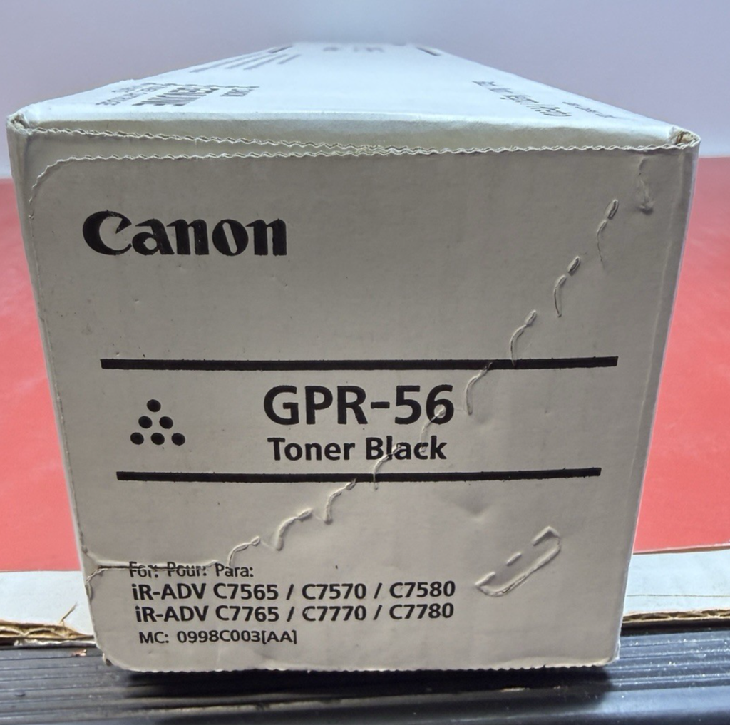 Genuine Canon GPR-56 Black Toner, Brand New Factory Sealed - FREE SHIP! #2