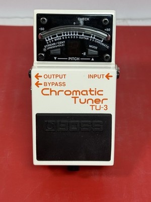 Tested! Preowned BOSS Chromatic Tuner TU-3 W/ Power Source - Free Shipping #1