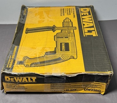 DEWALT DW235G 1/2 in Keyed Chuck Corded Drill/Driver Auxiliary Handle 120V #2
