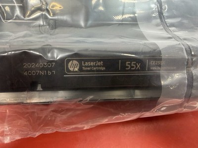 Genuine HP 55X CE255JC EXTRA HIGH YIELD Toner Cartridge P3015 M521 M525 ~New #7