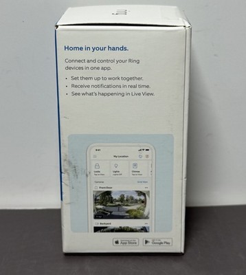 Ring Video Doorbell (2nd Generation) 1080p HD WiFi - Satin Nickel - Brand New #1