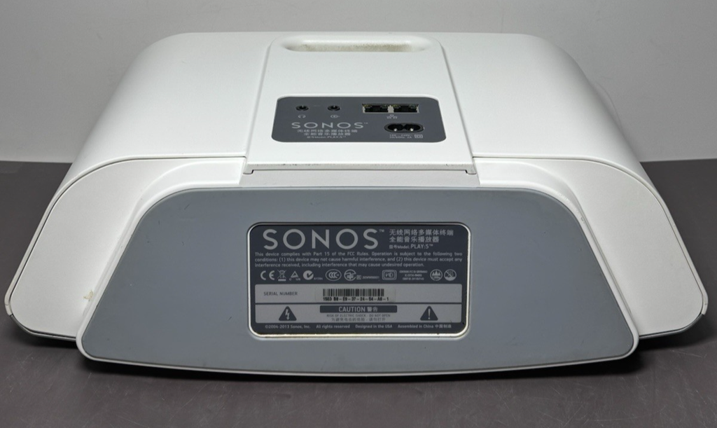 Sonos Play:5 1st Gen Wireless Streaming Smart Speaker - White #2