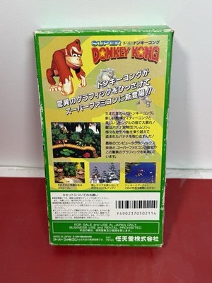Super Donkey Kong Super Famicom SNES Japan CIB SHVC-8X Complete In Box US Seller #4