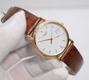 Tissot 1853 Solid 18K Gold (750) Swiss Quartz Date Dress Watch 33.75mm price