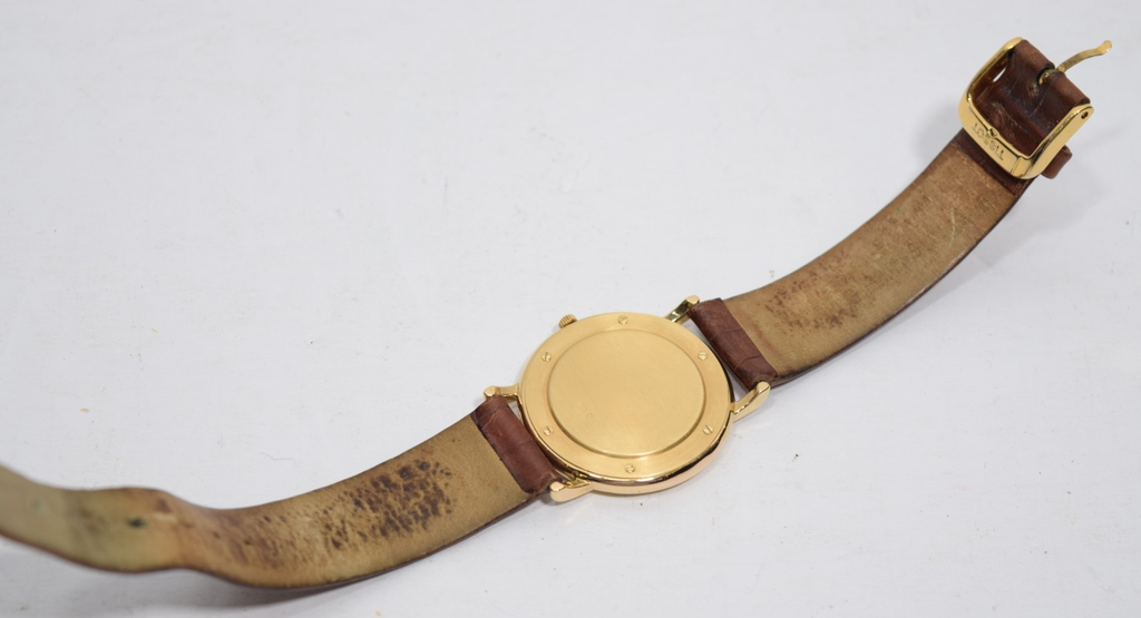 Tissot 1853 Solid 18K Gold (750) Swiss Quartz Date Dress Watch 33.75mm #8