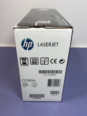 HP CF280A 80A Black Toner Cartridge (NIB) RETAIL PACKAGING MFD: 09/2025 #3