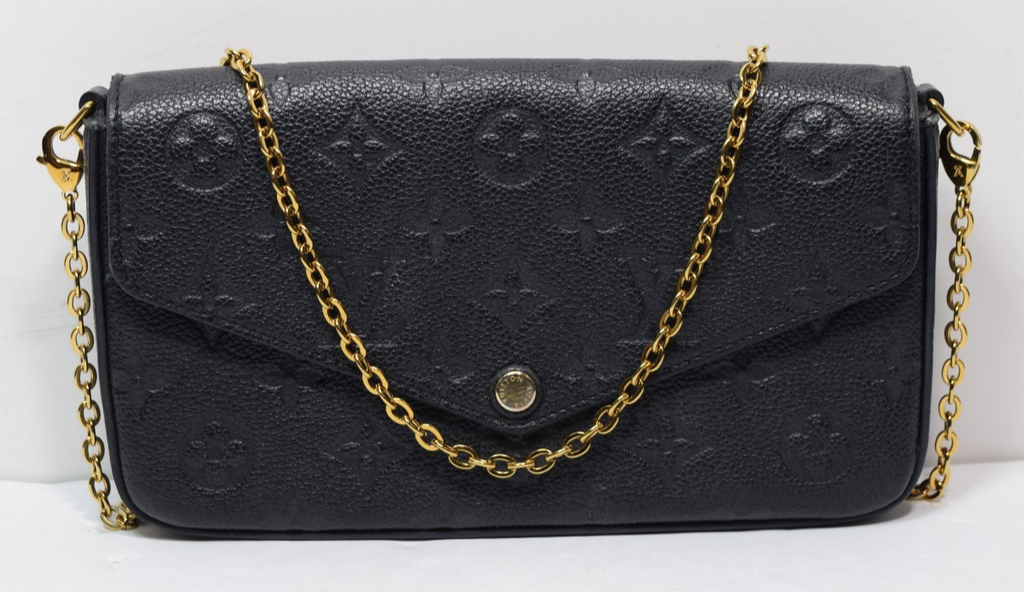 Louis Vuitton Pochette Félicie Empreinte Black -Model M64064 #5