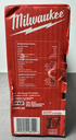 Milwaukee 2540-20 M12 23 Gauge Compact Trigger Pin Nailer - NEW IN BOX! used