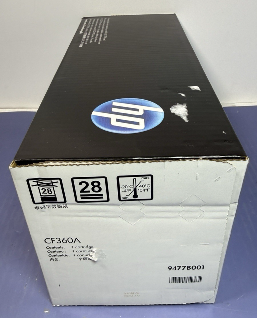 Genuine HP 508A Black Toner Cartridge CF360A Brand New Factory Sealed - MFD:2025 #3