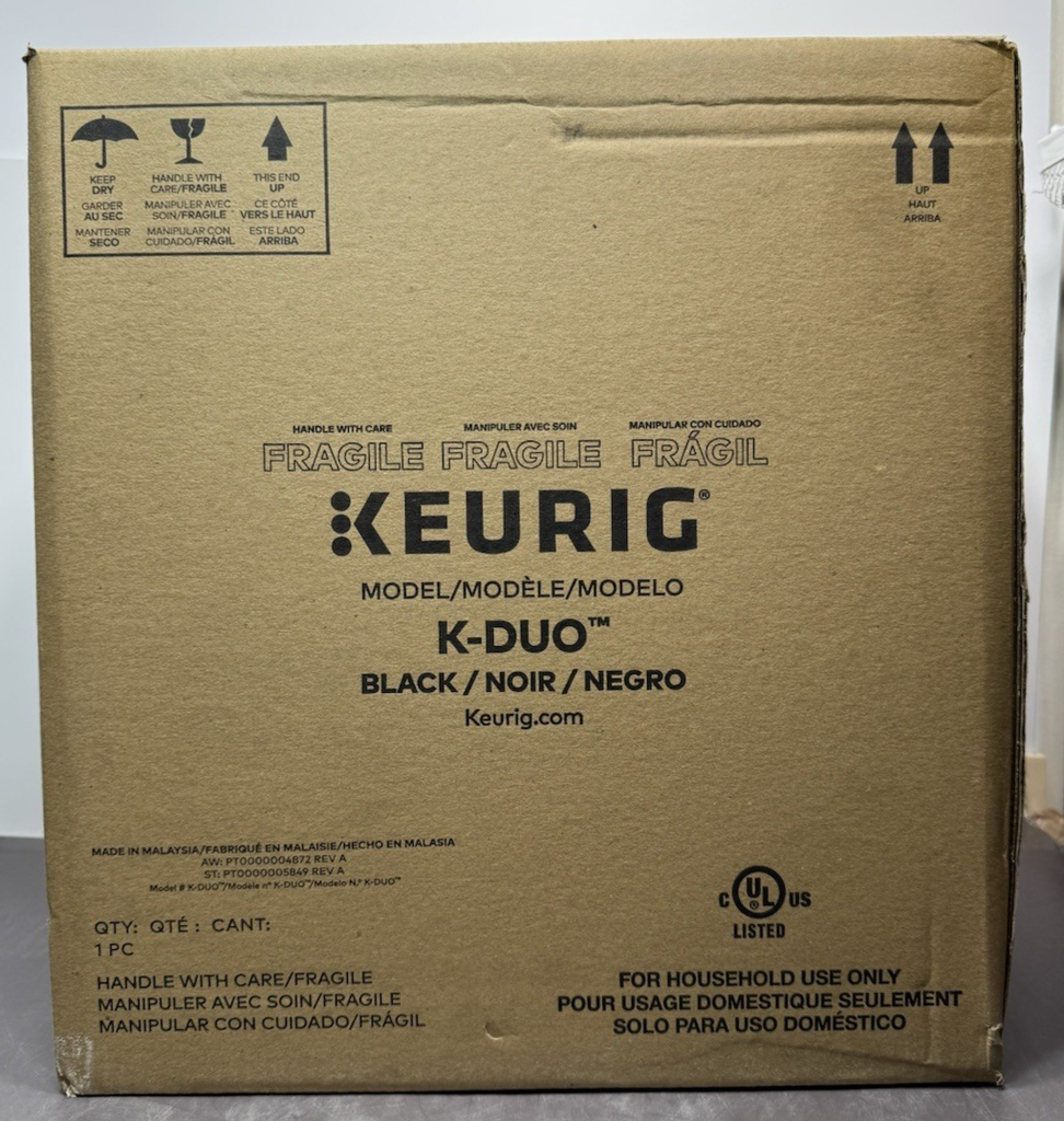 Keurig K Duo Essentials Hot & Iced Single-Serve K-Cup Pod Coffee Maker - New #2