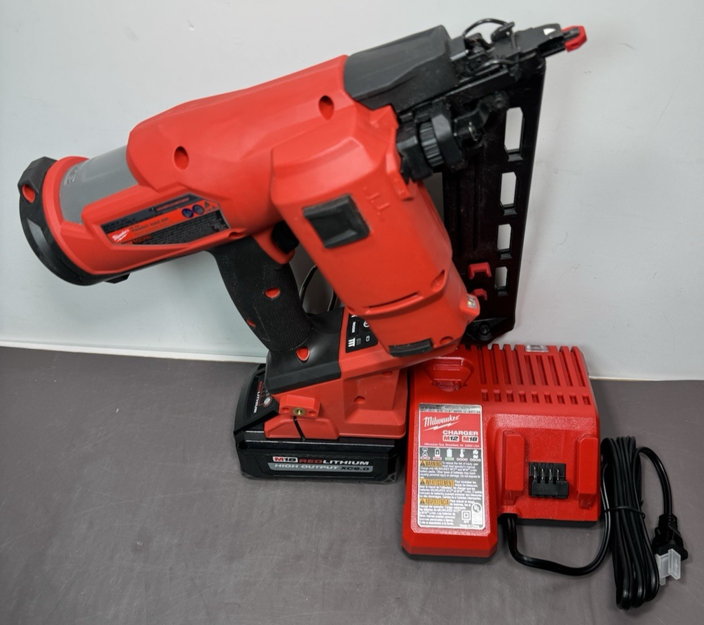 Milwaukee 2841-20 18V 16-Gauge Nail Gun w/6.0 Ah battery+charger #1