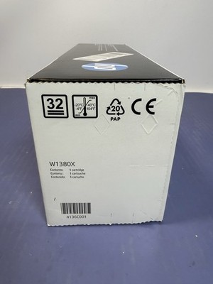 HP 138X Black High Yield Toner Cartridge for LaserJet Pro Printers W1380X 11/25 #3