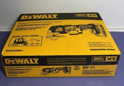 Brand New Dewalt Brushless 3-Speed Oscillating Multi-Tool Kit DCS356SD1 Max XR #3