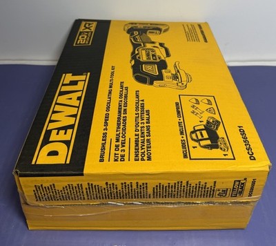 Brand New Dewalt Brushless 3-Speed Oscillating Multi-Tool Kit DCS356SD1 Max XR #4