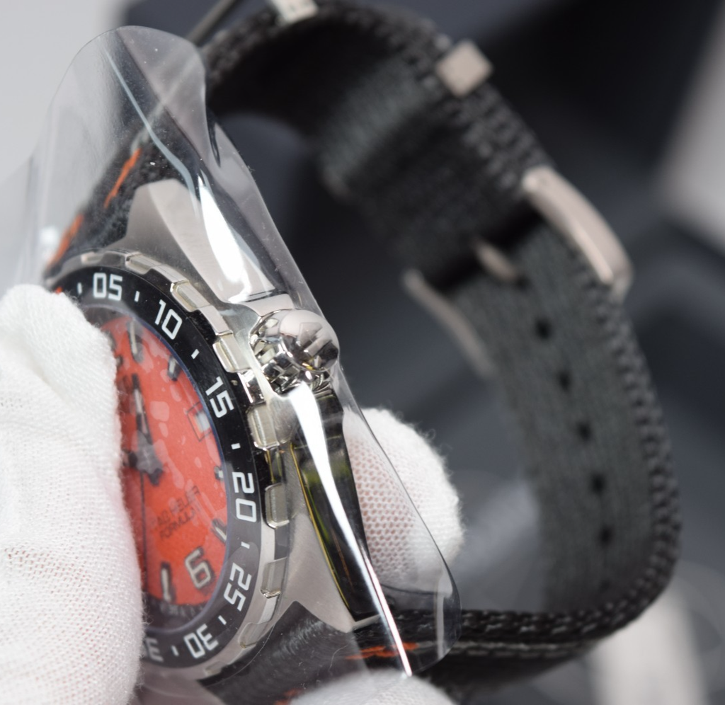 Tag Heuer Formula 1 Orange Dial 43 mm Box Stainless Steel Quartz WAZ101A.FC8305 #6