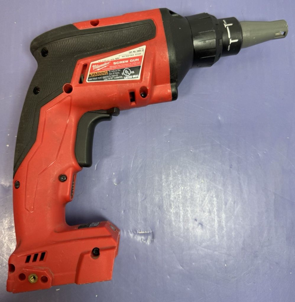 Milwaukee Drywall Screw Gun /Hammer/Impact 2866-20 2904-20 2853-20 + 6.0AH Batt #1