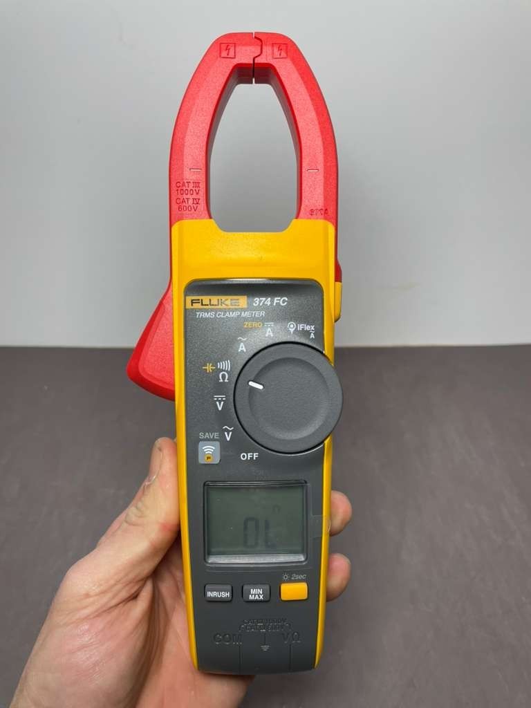 Fluke 374 FC TRMS Clamp Meter 12 600A #1