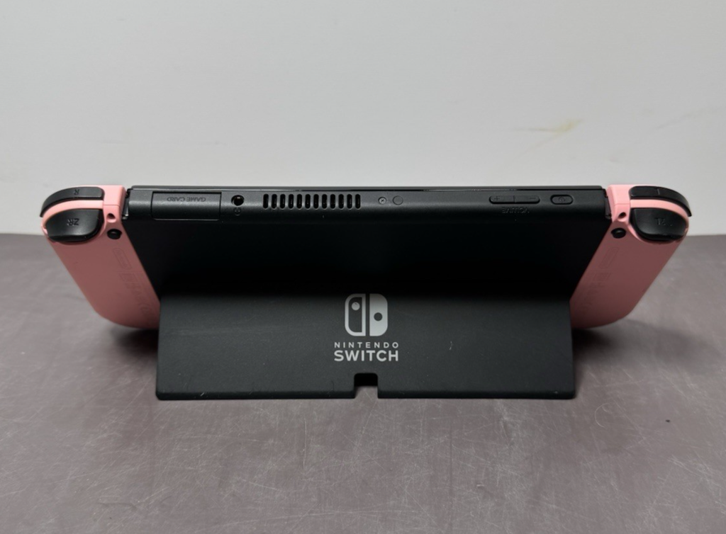 Nintendo Switch OLED Model Handheld Gaming Console w/controllers, charger, case #4