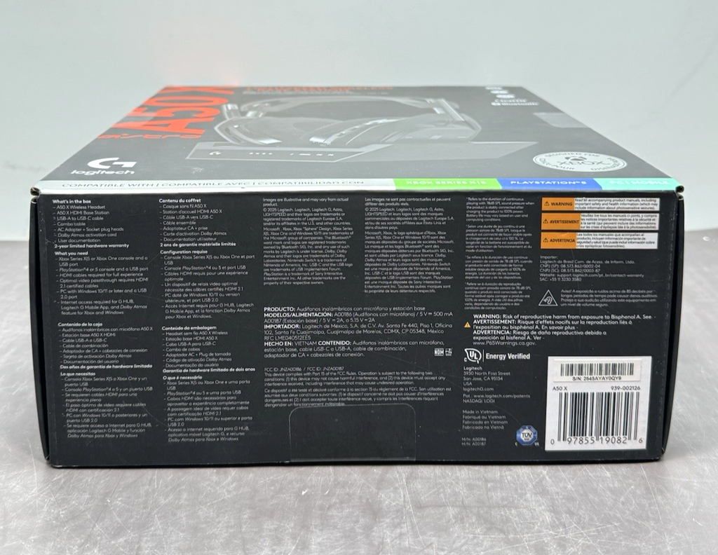 Logitech Astro A50 X LIGHTSPEED Wireless Gaming Headset + Base Station - Black #4