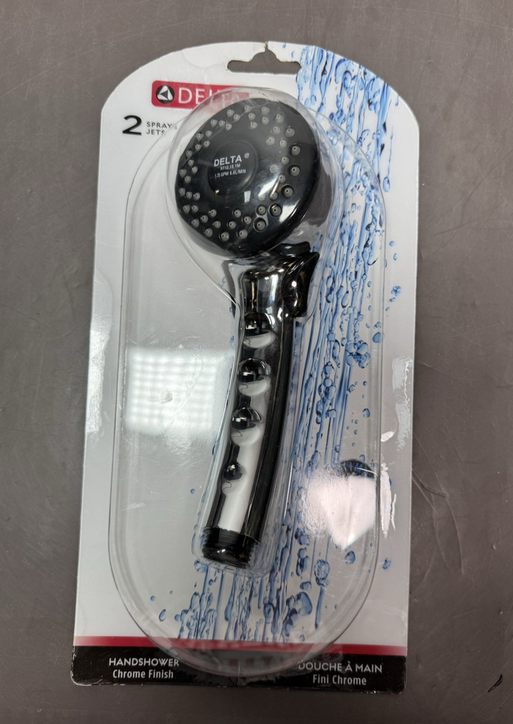 DELTA FAUCET 59462-B18-PK Hand Shower, Chrome  New #1