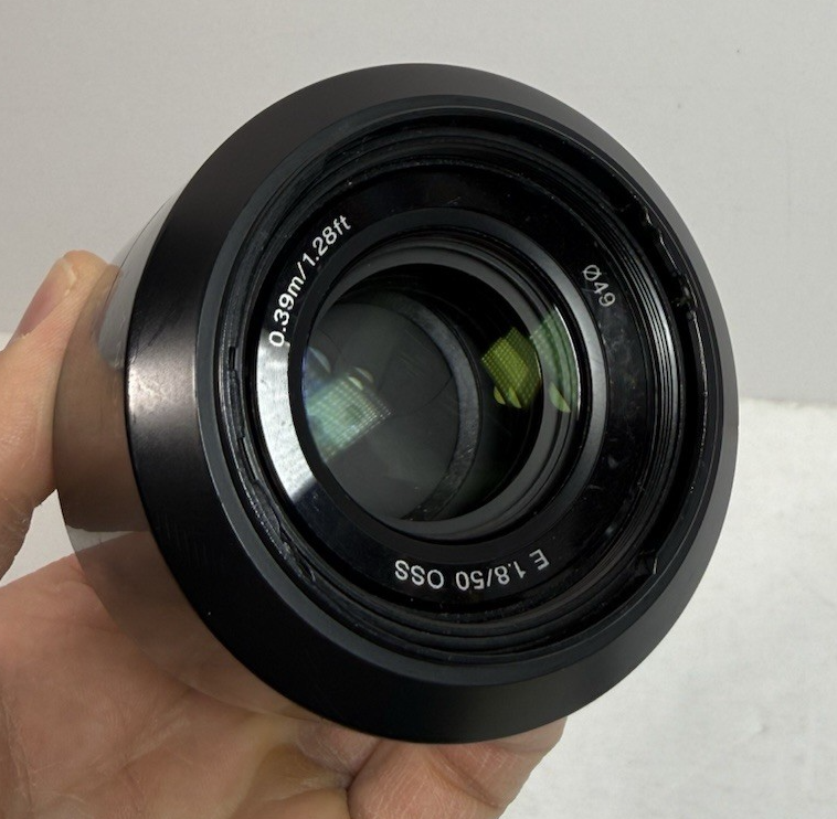 Sony SEL 50 mm F/1.8 E OSS For Sony - Silver #4