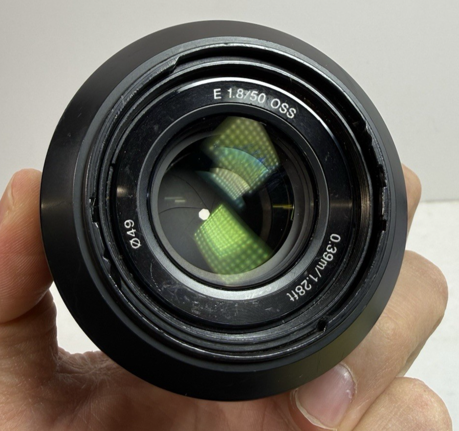 Sony SEL 50 mm F/1.8 E OSS For Sony - Silver #7