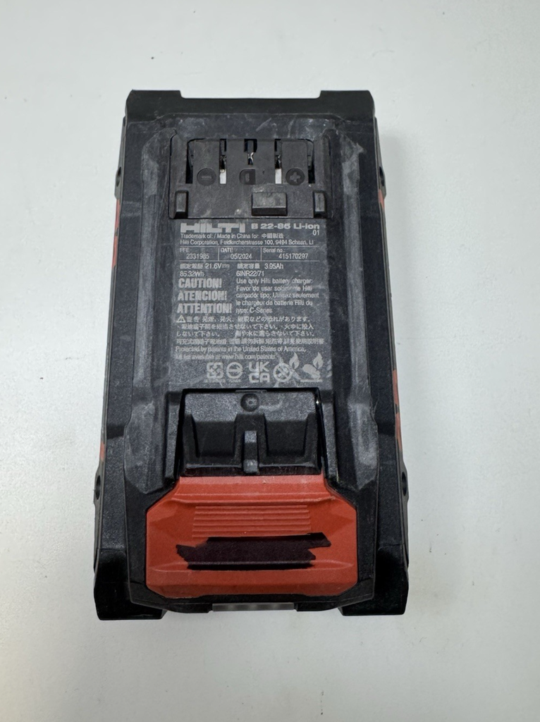 Hilti BX3-22 03 Nuron Framing Nail Gun with 3.95Ah Battery #8