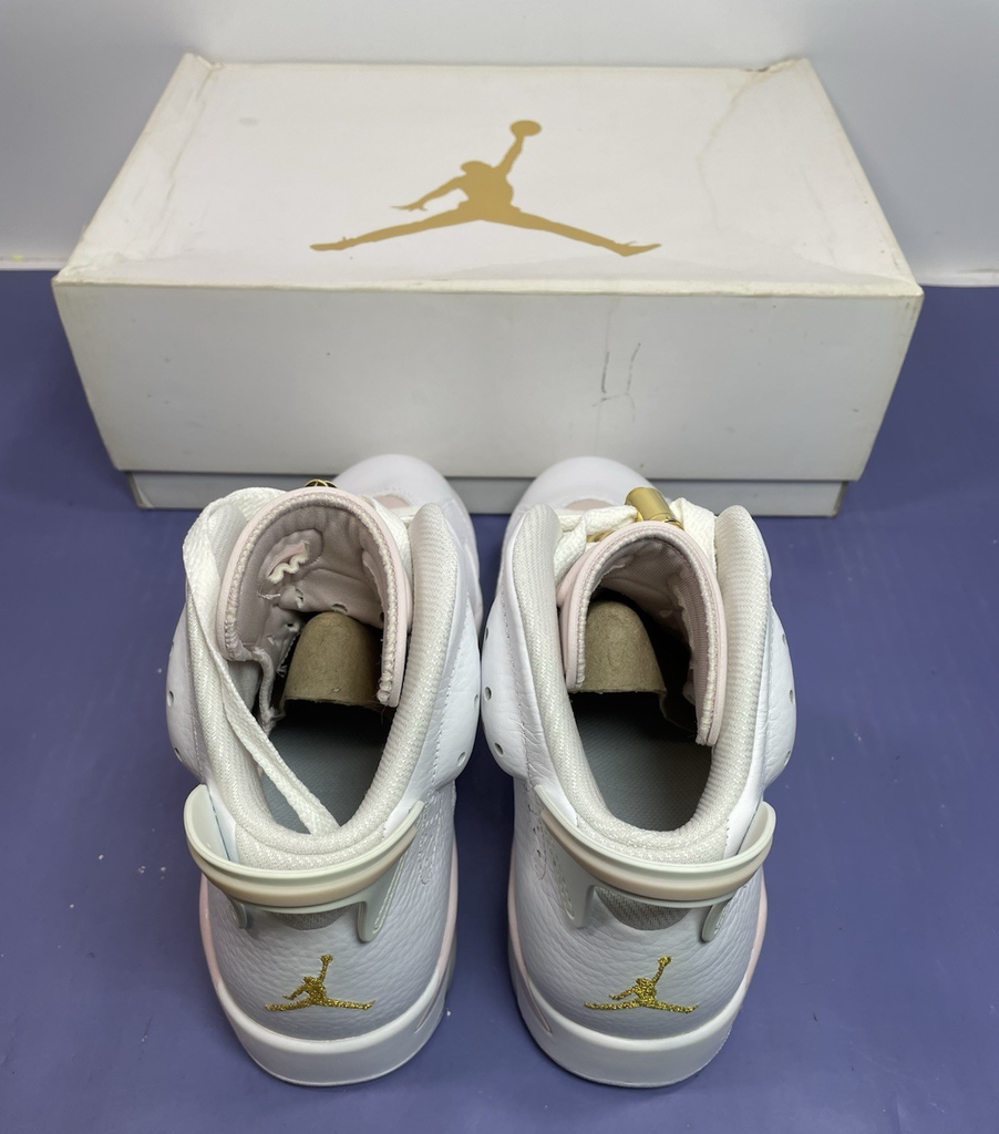 Nike - Air Jordan 6 Retro Gold Hoops DH9696-100 Women's Size 8 - #7