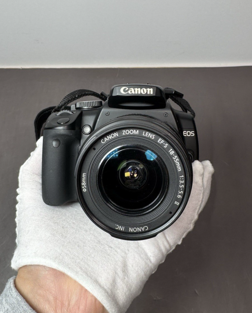 Canon EOS Rebel XTi DS126151  W/ EF-S 18-55mm F/1:3.5-5.6 Lens & Charger Battery #6