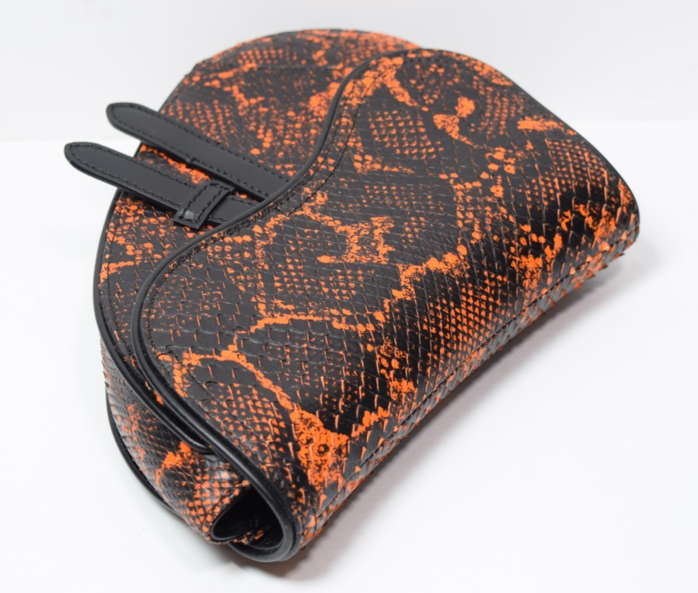 Dior x Cactus Jack Python Saddle Bag + Card Holder Set Travis Scott BNWT Rare #3