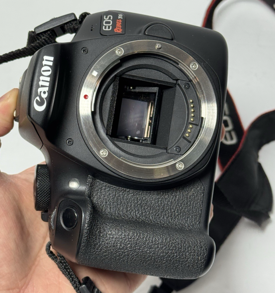 Canon EOS Rebel T6 18.0 MP DSLR Camera w/Battery DS126621 -No shutter #4