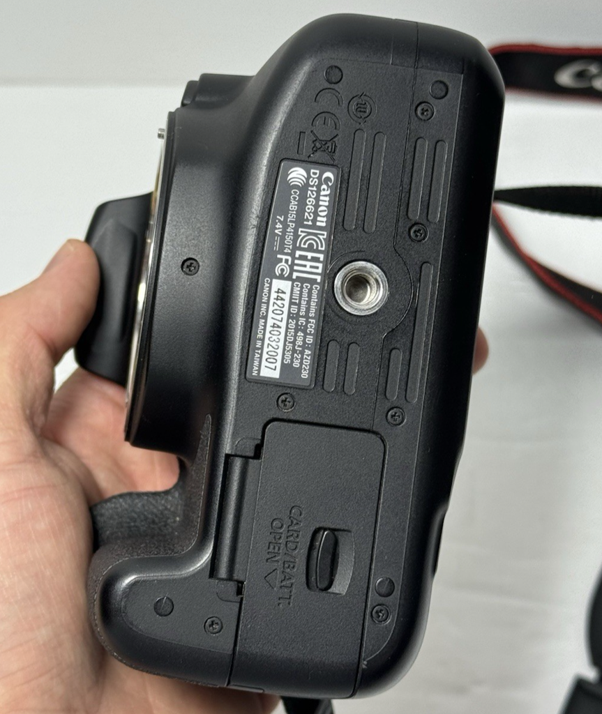 Canon EOS Rebel T6 18.0 MP DSLR Camera w/Battery DS126621 -No shutter #6