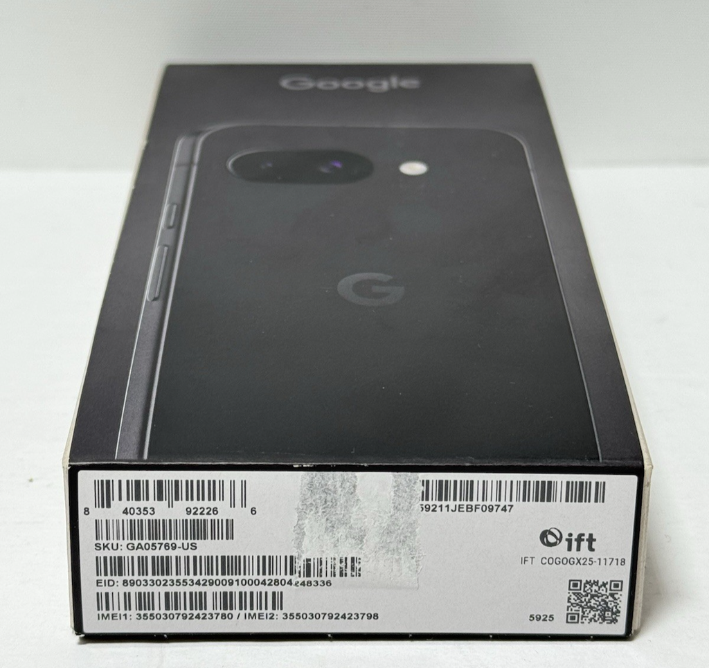 Google Pixel 9a Obsidian 128GB Unlocked - New Sealed #3