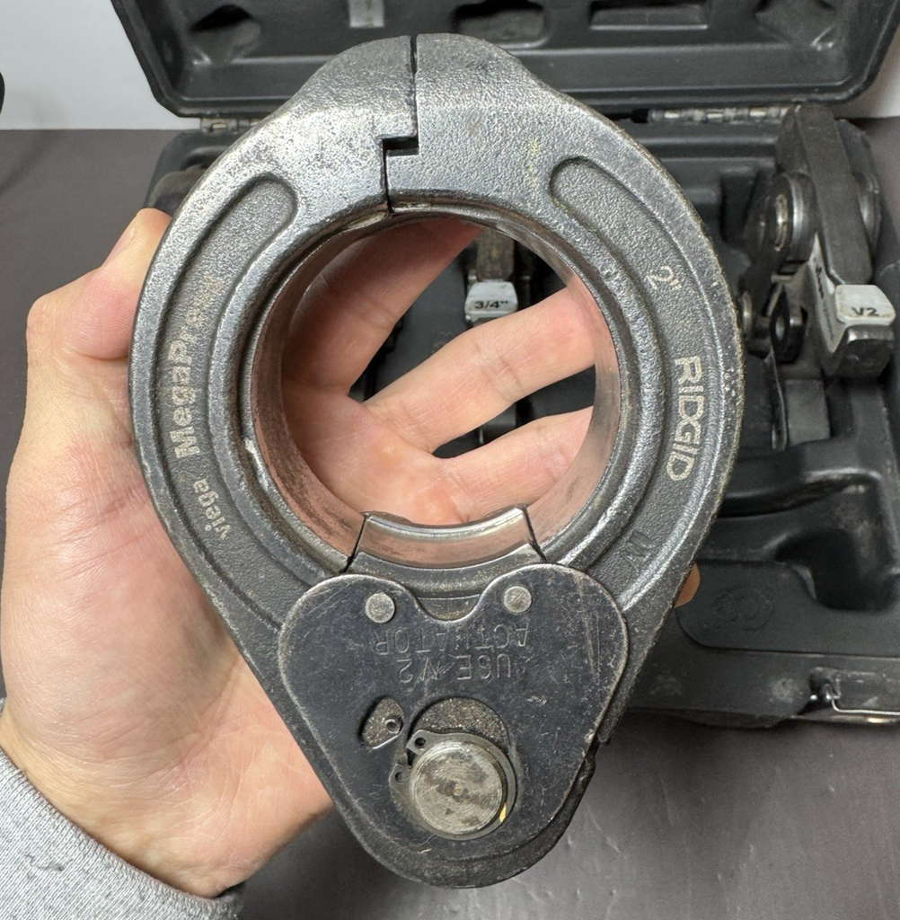 Ridgid 48553 Megapress Jaws & Rings Jit, 1/2" to 2" - Complete Bundle #3