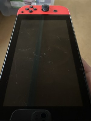 Nintendo Switch V2 32GB Console Red/Blue Joy-Con HAC -001(-01) #7