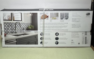 KOHLER R30935-VS Clarus Single Handle Pull Down Sprayer Kitchen Faucet-New #2