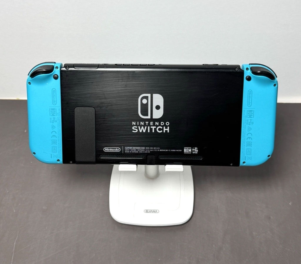 Nintendo Switch Handheld Console HAC-001 (01) w/ controller/dock/SD Card #2