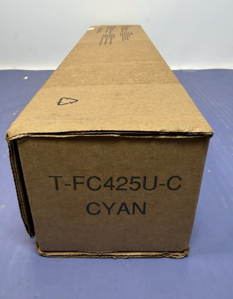 Genuine Toshiba T-FC425U-C Cyan Toner Cartridge Brand New Factory Sealed #2