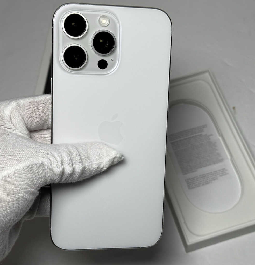 Apple iPhone 16 Pro Max 256GB White Titanium (Unlocked) 91% battery #5