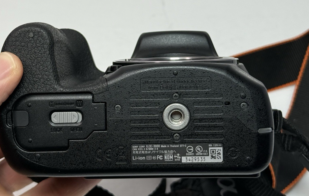 Sony Alpha a3000 20.1MP Digital Camera Black  w/ E OSS 18-55mm Lens #3